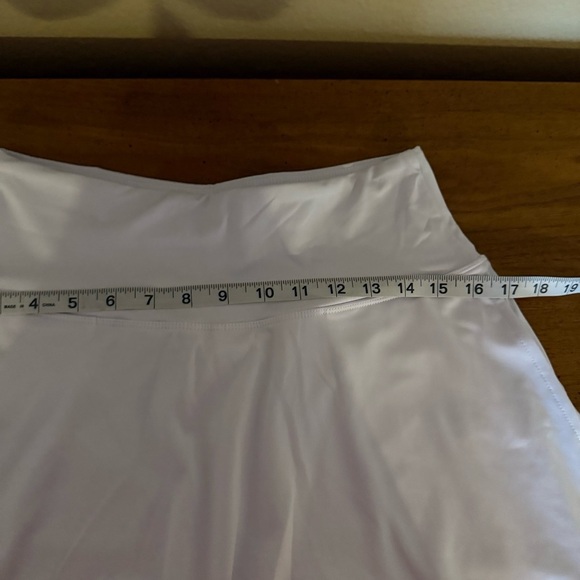 White A-Line Sports Skirt Size L - Picture 5 of 13